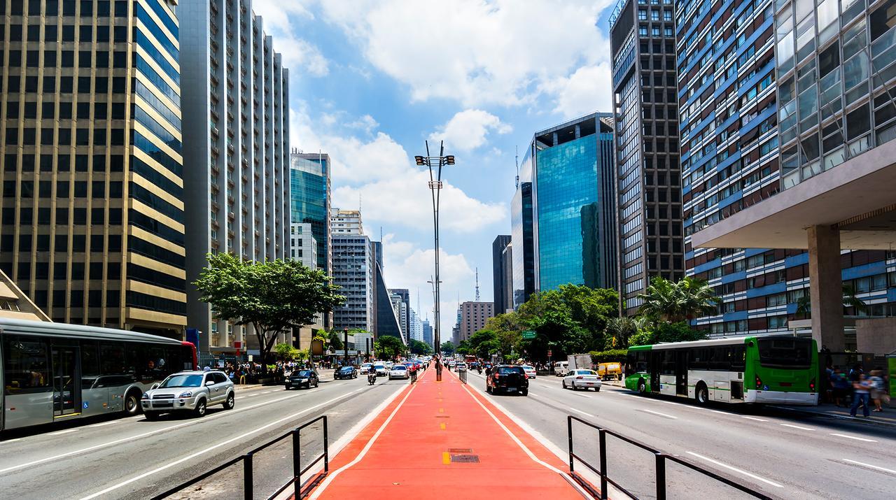 Flat 2 Quartos, Novo, Na Avenida Paulista São Paulo Luaran gambar